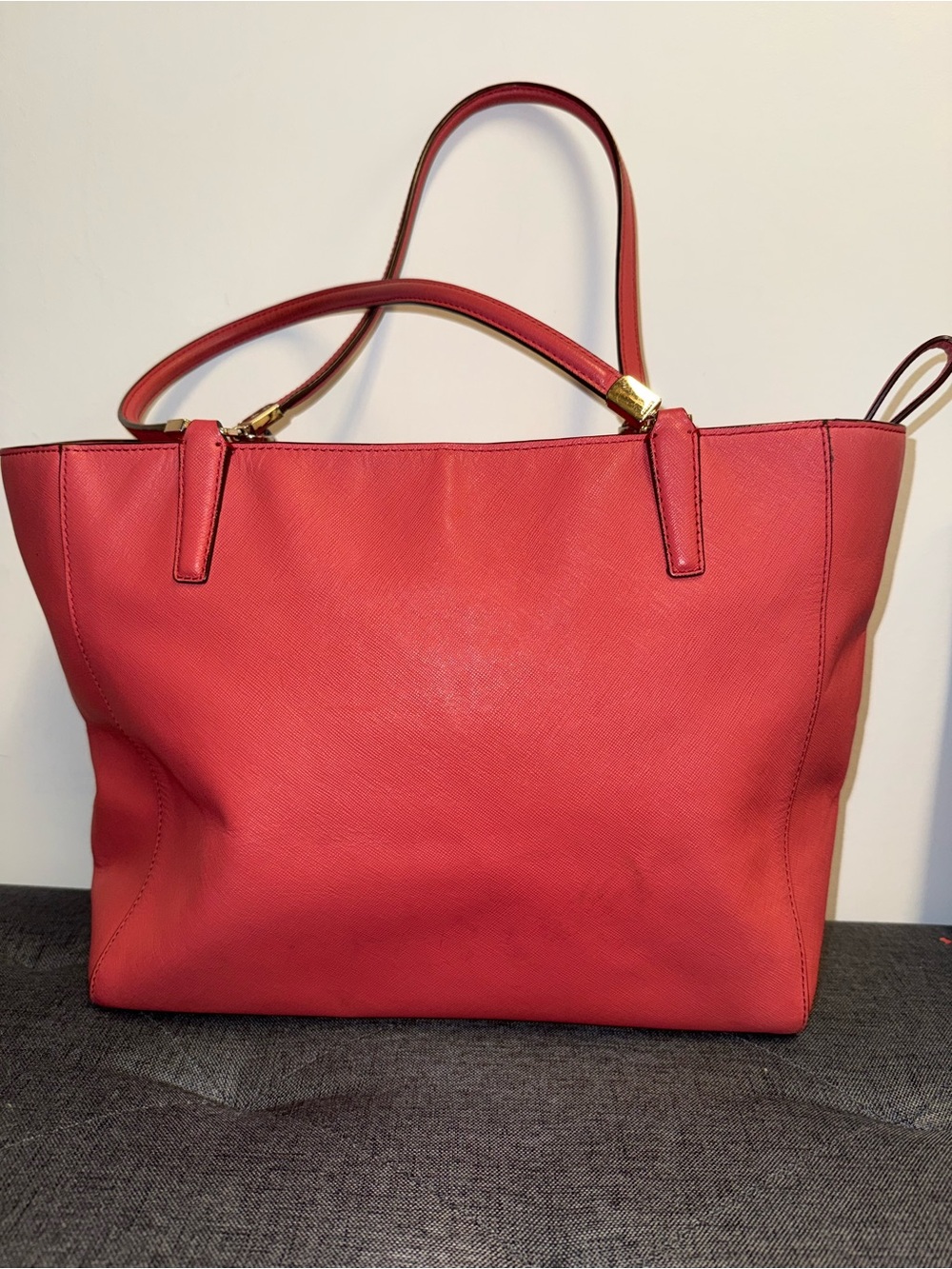 Coach Madison Coral Pink Leather Tote 29002 - Picture 6 of 15